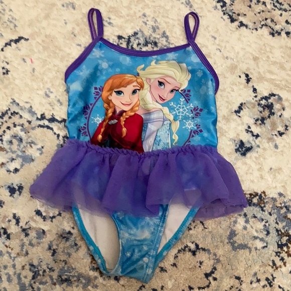 frozen bathing suit